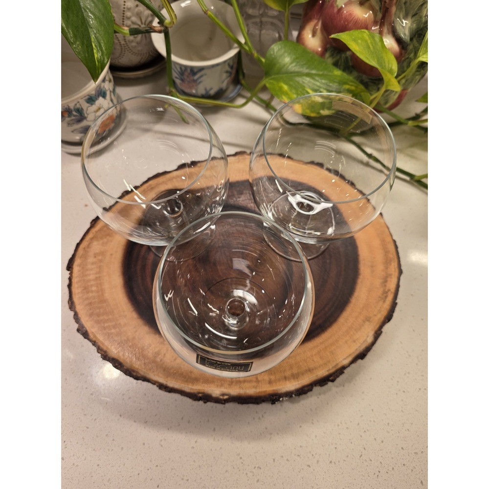3 Toscany Hand Blown Balloon Glasses - Picture 5 of 14